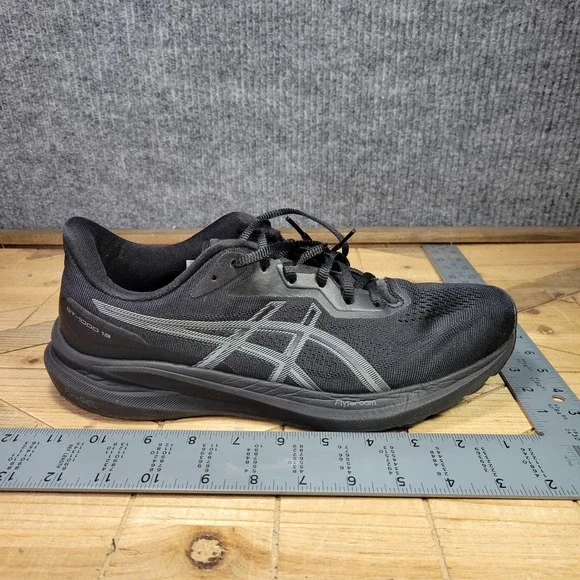 Asics GT-1000 13 Mens 10 Medium D Triple Black Running Shoes Sneakers‎ 1011B858